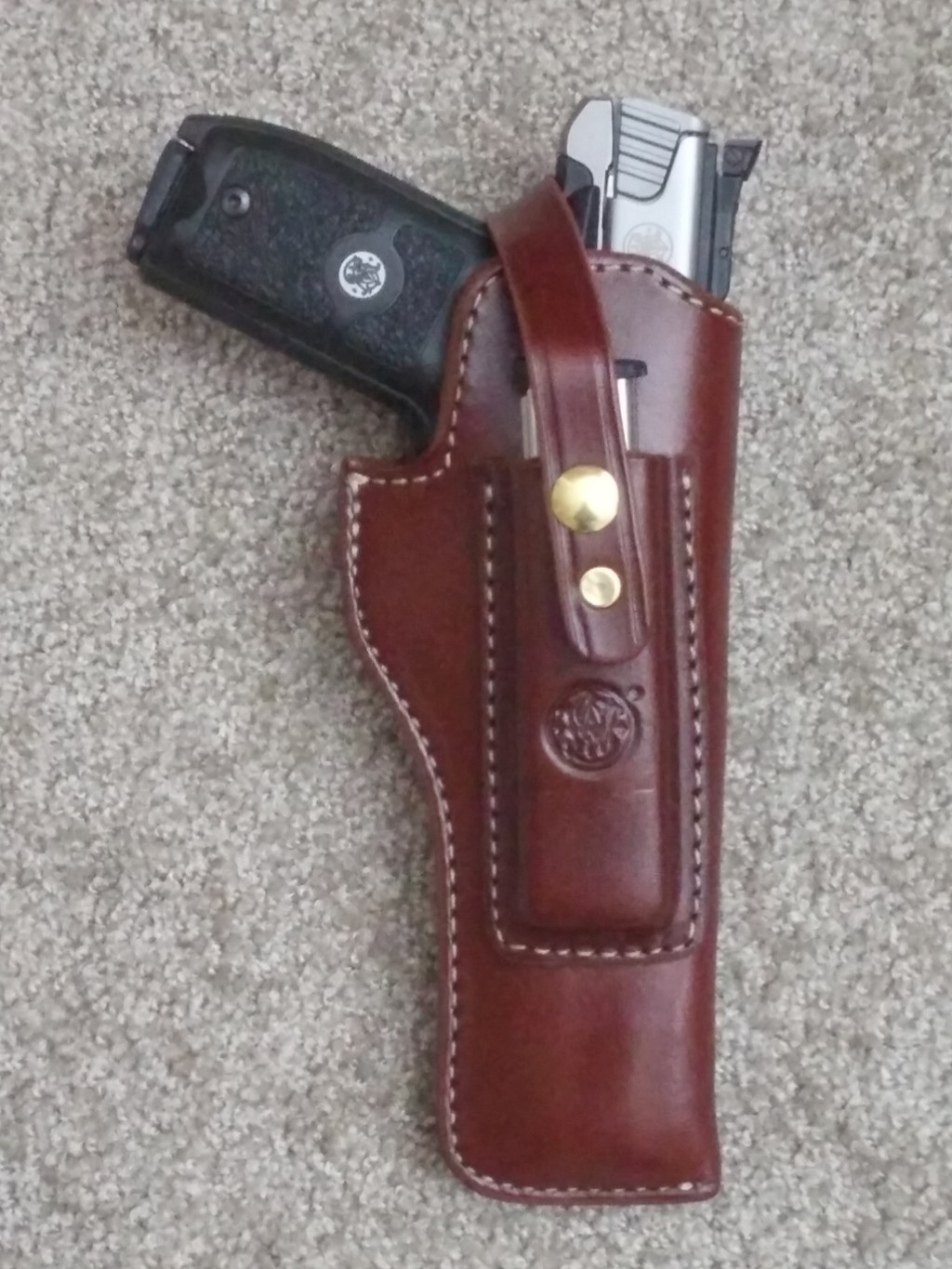 Packer Holster with Magazine Pouch